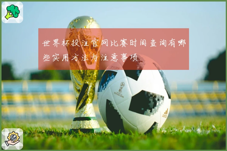 世界杯投注官网比赛时间查询有哪些实用方法与注意事项